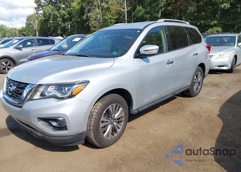 2017 Nissan Pathfinder Platinum/S/Sl/Sv из США, поврежденный, VIN 5N1DR2MM5HC624625